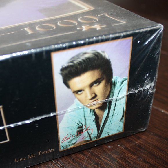 3/$77❤️new Elvis Presley LOVE ME TENDER 1000 pcs Wrebbit Perfalock foam puzzle - Picture 8 of 8